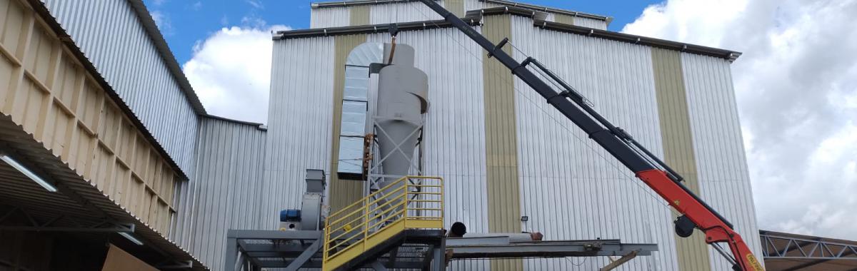 Bateria de ciclone para mineradora