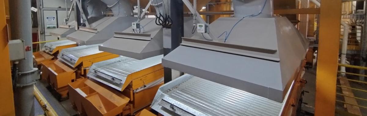 Despoeiramento na Indústria Alimentícia