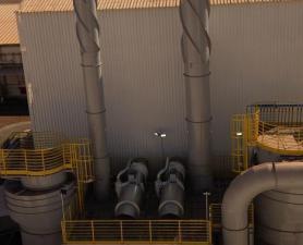 Despoeiramento de Soja