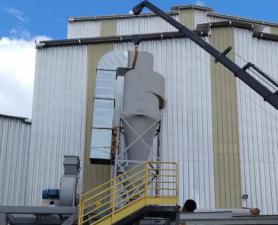 Sistema de Captação de Pó